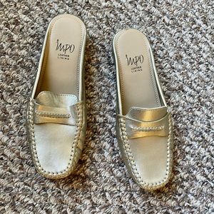 Impo leather shoes 9 gold